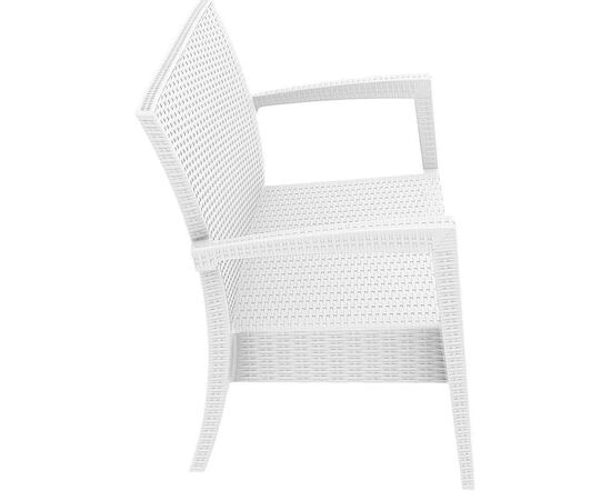 MIAMI WHITE ΚΑΝΑΠΕΣ 128Χ77Χ89εκ. ΠΟΛ/ΝΙΟΥ - ΚΑΝΑΠΕΔΕΣ στο Milonadakis.gr