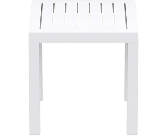 OCEAN WHITE ΤΡΑΠΕΖΙ 45Χ45Χ45εκ. ΠΟΛ/ΝΙΟΥ - ΤΡΑΠΕΖΙΑ ΕΞ. ΧΩΡΟΥ στο Milonadakis.gr