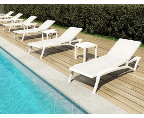 OCEAN WHITE ΤΡΑΠΕΖΙ 45Χ45Χ45εκ. ΠΟΛ/ΝΙΟΥ - ΤΡΑΠΕΖΙΑ ΕΞ. ΧΩΡΟΥ στο Milonadakis.gr