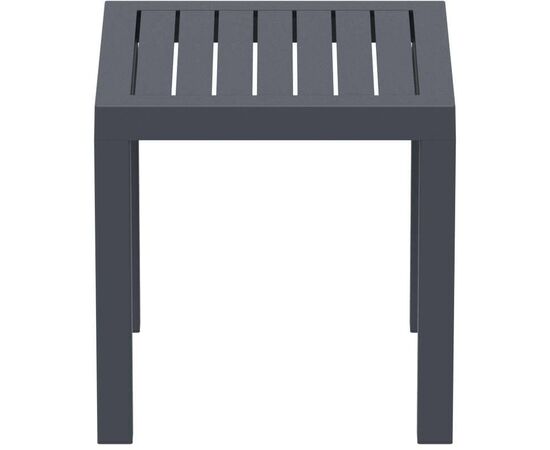 OCEAN DARK GREY ΤΡΑΠΕΖΙ 45Χ45Χ45εκ. ΠΟΛ/ΝΙΟΥ - ΤΡΑΠΕΖΙΑ ΕΞ. ΧΩΡΟΥ στο Milonadakis.gr