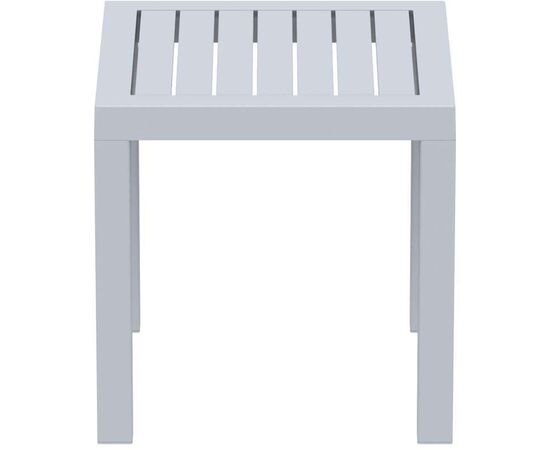 OCEAN SILVER GREY ΤΡΑΠΕΖΙ 45Χ45Χ45εκ. ΠΟΛ/ΝΙΟΥ - ΤΡΑΠΕΖΙΑ ΕΞ. ΧΩΡΟΥ στο Milonadakis.gr