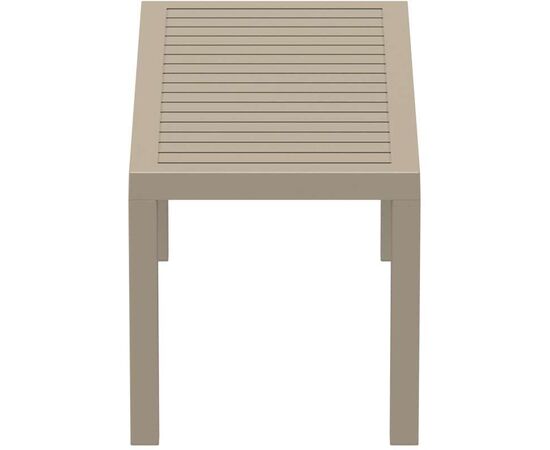 OCEAN TAUPE ΤΡΑΠΕΖΙ 90Χ45Χ45εκ. ΠΟΛ/ΝΙΟΥ - ΤΡΑΠΕΖΙΑ ΕΞ. ΧΩΡΟΥ στο Milonadakis.gr