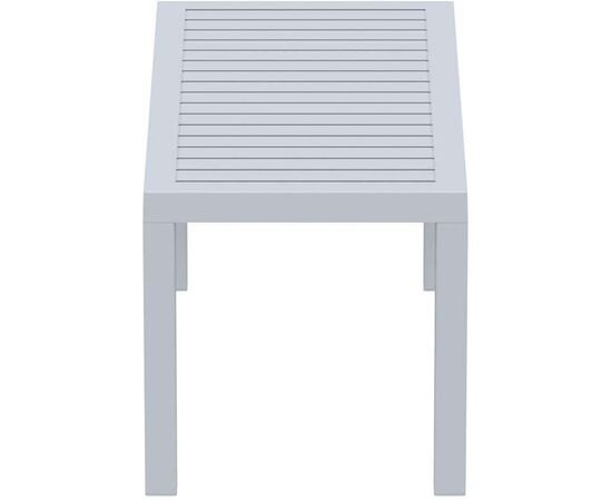 OCEAN SILVER GREY ΤΡΑΠΕΖΙ 90Χ45Χ45εκ. ΠΟΛ/ΝΙΟΥ - ΤΡΑΠΕΖΙΑ ΕΞ. ΧΩΡΟΥ στο Milonadakis.gr