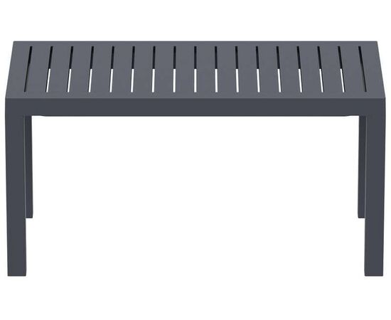 OCEAN DARK GREY ΤΡΑΠΕΖΙ 90Χ45Χ45εκ. ΠΟΛ/ΝΙΟΥ - ΤΡΑΠΕΖΙΑ ΕΞ. ΧΩΡΟΥ στο Milonadakis.gr