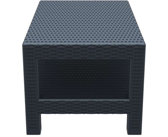 MONACO DARK GREY ΤΡΑΠΕΖΙ 92Χ57Χ45εκ. ΠΟΛ/ΝΙΟΥ - ΤΡΑΠΕΖΙΑ ΕΞ. ΧΩΡΟΥ στο Milonadakis.gr