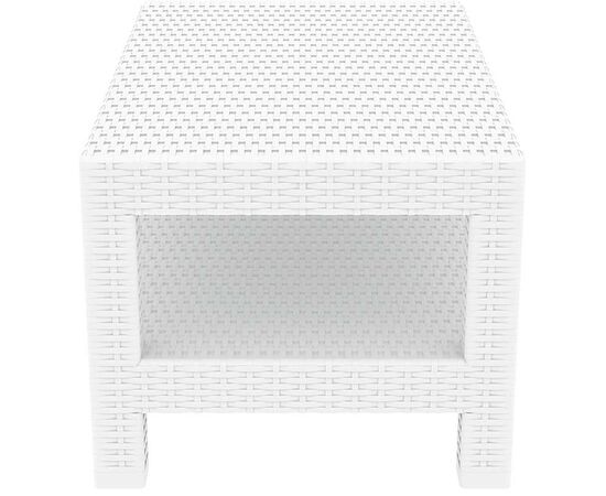 MONACO WHITE ΤΡΑΠΕΖΙ 92Χ57Χ45εκ. ΠΟΛ/ΝΙΟΥ - ΤΡΑΠΕΖΙΑ ΕΞ. ΧΩΡΟΥ στο Milonadakis.gr
