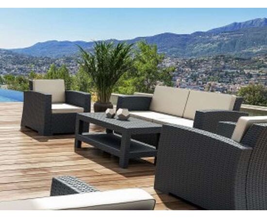 MONACO DARK GREY 2ΘΕΣ.ΚΑΝΑΠΕΣ ΜΕ ΜΑΞ. ΠΟΛ/ΝΙΟΥ - ΚΑΝΑΠΕΔΕΣ στο Milonadakis.gr