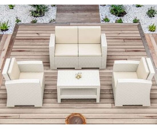 MONACO WHITE 2ΘΕΣ.ΚΑΝΑΠΕΣ ΜΕ ΜΑΞ. ΠΟΛ/ΝΙΟΥ - ΚΑΝΑΠΕΔΕΣ στο Milonadakis.gr