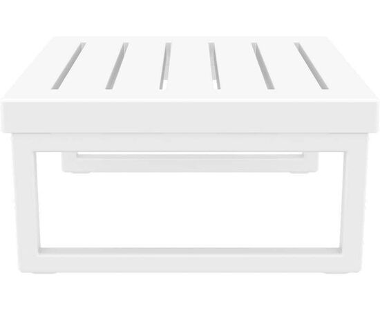 MYKONOS ΤΡΑΠΕΖΙ WHITE 65X65X33εκ. ΠΟΛ/ΝΙΟΥ - ΤΡΑΠΕΖΙΑ ΕΞ. ΧΩΡΟΥ στο Milonadakis.gr