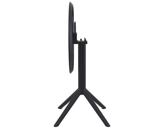 SKY BLACK Φ60X74εκ. ΤΡΑΠΕΖΙ ΠΤΥΣ/ΝΟ ΠΟΛ/ΝΙΟΥ - ΤΡΑΠΕΖΙΑ ΕΞ. ΧΩΡΟΥ στο Milonadakis.gr