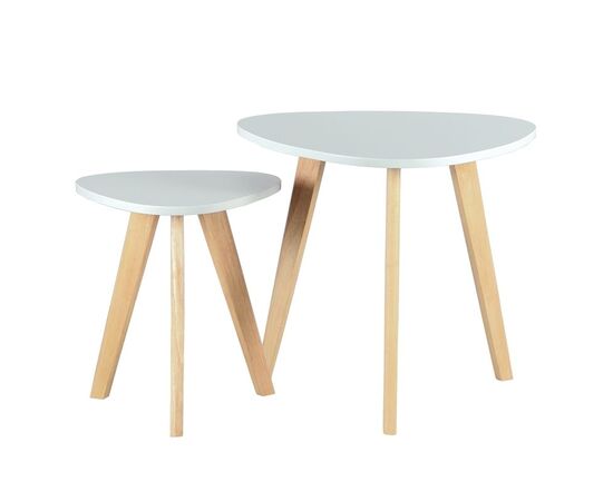 MOLY ΣΕΤ 2τμχ.ΤΡΑΠΕΖΙ ΣΑΛΟΝΙΟΥ 60X60X55 & 40X40X45εκ. - ΤΡΑΠΕΖΑΚΙΑ ΣΑΛΟΝΙΟΥ στο Milonadakis.gr