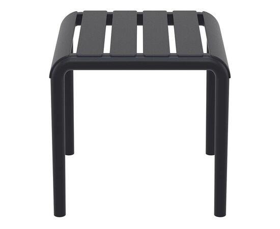 PARIS BLACK ΤΡΑΠΕΖΙ 42X41X40εκ. ΠΟΛ/ΝΙΟΥ - ΤΡΑΠΕΖΙΑ ΕΞ. ΧΩΡΟΥ στο Milonadakis.gr