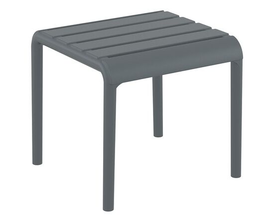 PARIS DARK GREY ΤΡΑΠΕΖΙ 42X41X40εκ. ΠΟΛ/ΝΙΟΥ - ΤΡΑΠΕΖΙΑ ΕΞ. ΧΩΡΟΥ στο Milonadakis.gr