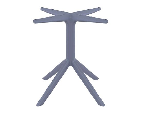 SKY DARK GREY ΒΑΣΗ 80X80X73εκ. ΠΟΛ/ΝΙΟΥ - ΒΑΣΕΙΣ ΤΡΑΠΕΖΙΩΝ στο Milonadakis.gr