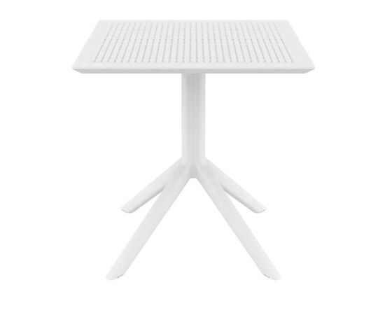 SKY WHITE 70X70X74εκ. ΤΡΑΠΕΖΙ ΠΟΛ/ΝΙΟΥ - ΤΡΑΠΕΖΙΑ ΕΞ. ΧΩΡΟΥ στο Milonadakis.gr