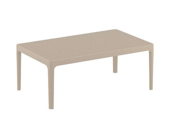 SKY TAUPE 100Χ60Χ40εκ. ΤΡΑΠΕΖΙ ΠΟΛ/ΝΙΟΥ - ΤΡΑΠΕΖΙΑ ΕΞ. ΧΩΡΟΥ στο Milonadakis.gr