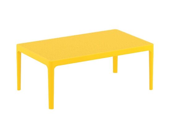 SKY YELLOW 100Χ60Χ40εκ. ΤΡΑΠΕΖΙ ΠΟΛ/ΝΙΟΥ - ΤΡΑΠΕΖΙΑ ΕΞ. ΧΩΡΟΥ στο Milonadakis.gr
