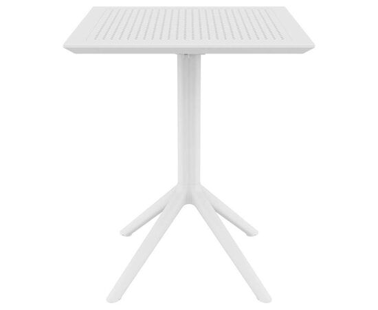 SKY WHITE 60Χ60X74εκ. ΤΡΑΠΕΖΙ ΠΤΥΣ/ΝΟ ΠΟΛ/ΝΙΟΥ - ΤΡΑΠΕΖΙΑ ΕΞ. ΧΩΡΟΥ στο Milonadakis.gr