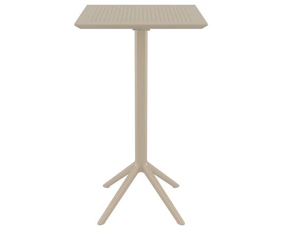 SKY TAUPE BAR 60Χ60Χ108εκ.ΠΤΥΣ/ΝΟ ΤΡΑΠ. ΠΟΛ/ΝΙΟΥ - ΤΡΑΠΕΖΙΑ ΕΞ. ΧΩΡΟΥ στο Milonadakis.gr