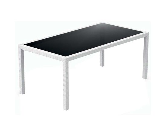TAHITI WHITE 180Χ94Χ75εκ. ΤΡΑΠΕΖΙ ΜΕ ΤΖΑΜΙ ΠΟΛ/ΝΙΟΥ - ΤΡΑΠΕΖΙΑ ΕΞ. ΧΩΡΟΥ στο Milonadakis.gr