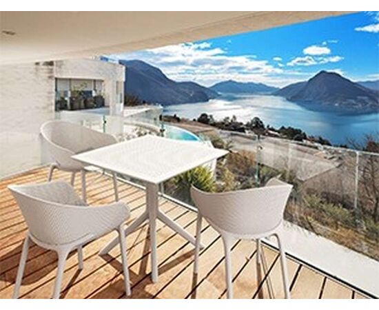 SKY WHITE ΒΑΣΗ 80X80X73εκ. ΠΟΛ/ΝΙΟΥ - ΒΑΣΕΙΣ ΤΡΑΠΕΖΙΩΝ στο Milonadakis.gr