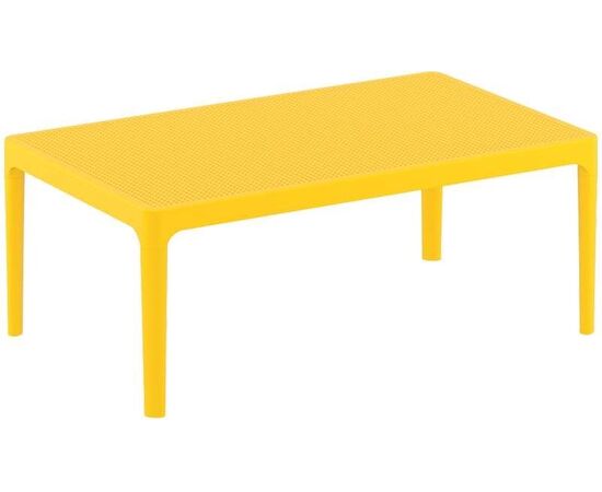 SKY YELLOW 100Χ60Χ40εκ. ΤΡΑΠΕΖΙ ΠΟΛ/ΝΙΟΥ - ΤΡΑΠΕΖΙΑ ΕΞ. ΧΩΡΟΥ στο Milonadakis.gr
