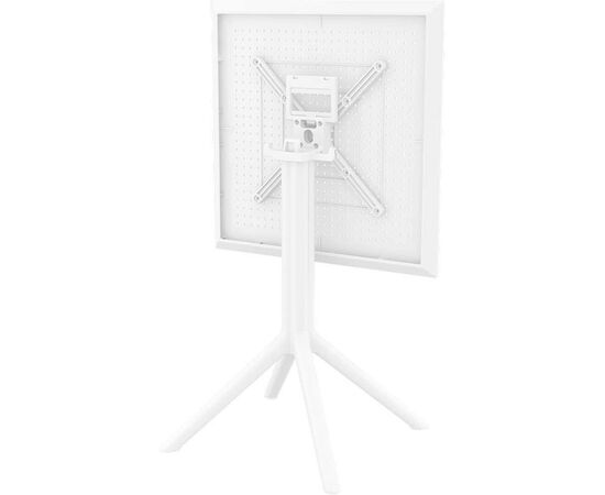 SKY WHITE 60Χ60X74εκ. ΤΡΑΠΕΖΙ ΠΤΥΣ/ΝΟ ΠΟΛ/ΝΙΟΥ - ΤΡΑΠΕΖΙΑ ΕΞ. ΧΩΡΟΥ στο Milonadakis.gr