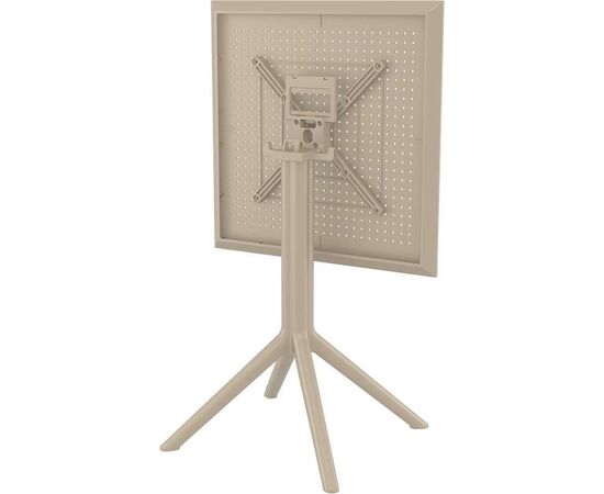 SKY TAUPE 60Χ60X74εκ. ΤΡΑΠΕΖΙ ΠΤΥΣ/ΝΟ ΠΟΛ/ΝΙΟΥ - ΤΡΑΠΕΖΙΑ ΕΞ. ΧΩΡΟΥ στο Milonadakis.gr