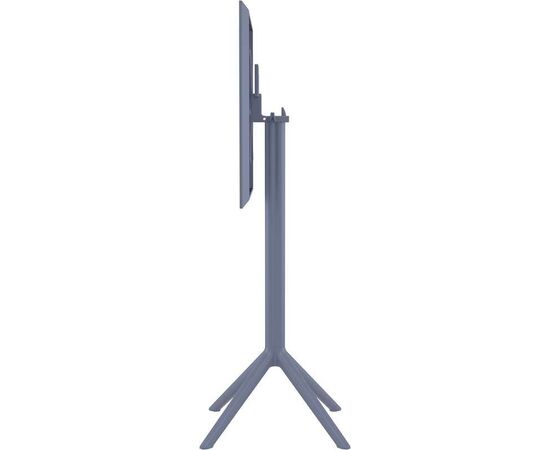 SKY DARK GREY BAR 60Χ60Χ108εκ.ΠΤΥΣ/ΝΟ ΤΡΑΠ. ΠΟΛ/ΝΙΟΥ - ΤΡΑΠΕΖΙΑ ΕΞ. ΧΩΡΟΥ στο Milonadakis.gr