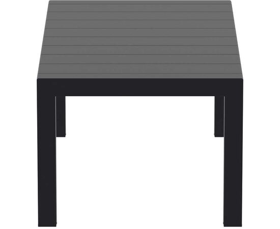 VEGAS BLACK 100X180/220Χ75εκ. ΕΠΕΚΤ.ΤΡΑΠΕΖΙ ΠΟΛ/ΝΙΟΥ - ΤΡΑΠΕΖΙΑ ΕΞ. ΧΩΡΟΥ στο Milonadakis.gr