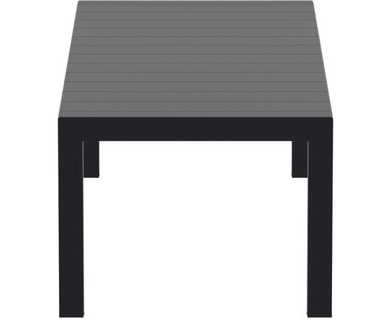 VEGAS BLACK 100X260/300Χ75εκ. ΕΠΕΚΤ.ΤΡΑΠΕΖΙ ΠΟΛ/ΝΙΟΥ - ΤΡΑΠΕΖΙΑ ΕΞ. ΧΩΡΟΥ στο Milonadakis.gr