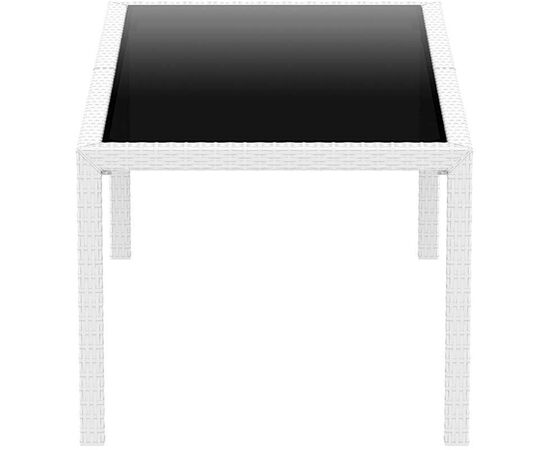 TAHITI WHITE 180Χ94Χ75εκ. ΤΡΑΠΕΖΙ ΜΕ ΤΖΑΜΙ ΠΟΛ/ΝΙΟΥ - ΤΡΑΠΕΖΙΑ ΕΞ. ΧΩΡΟΥ στο Milonadakis.gr