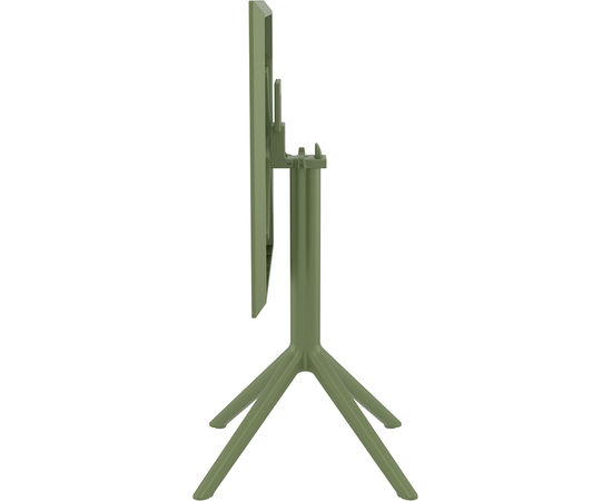 SKY OLIVE GREEN 60Χ60X74εκ. ΤΡΑΠΕΖΙ ΠΤΥΣ/ΝΟ ΠΟΛ/ΝΙΟΥ - ΤΡΑΠΕΖΙΑ ΕΞ. ΧΩΡΟΥ στο Milonadakis.gr