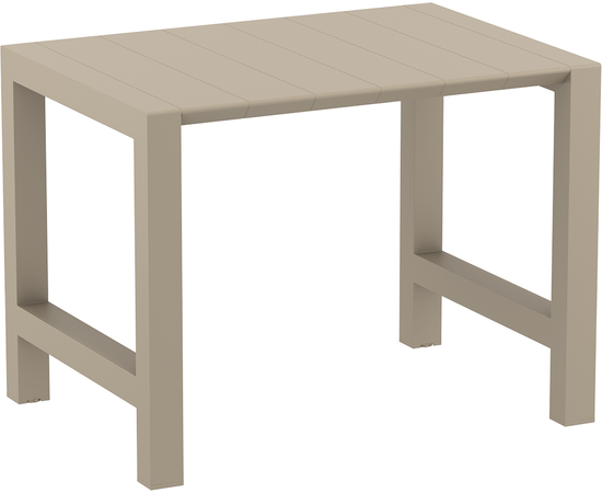 VEGAS BAR TAUPE 100X100/140εκ. ΕΠΕΚΤ. ΠΟΛ/ΝΙΟΥ - ΤΡΑΠΕΖΙΑ ΕΞ. ΧΩΡΟΥ στο Milonadakis.gr
