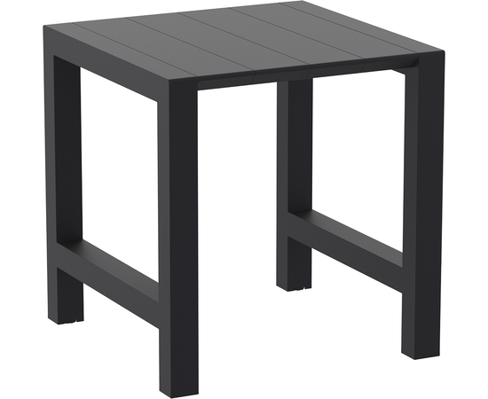 VEGAS BAR BLACK 100X100/140εκ. ΕΠΕΚΤ. ΠΟΛ/ΝΙΟΥ - ΤΡΑΠΕΖΙΑ ΕΞ. ΧΩΡΟΥ στο Milonadakis.gr