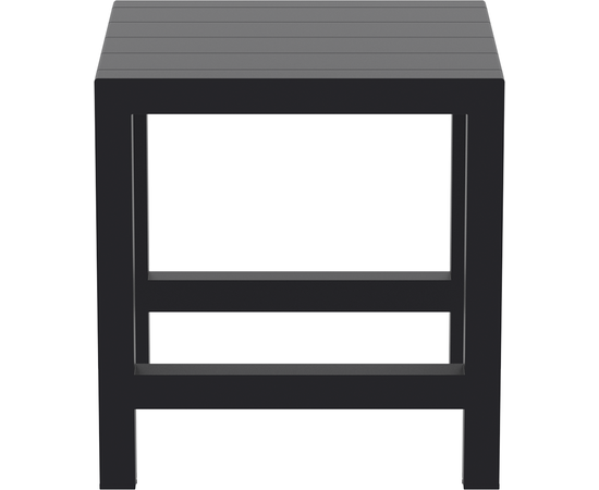 VEGAS BAR BLACK 100X100/140εκ. ΕΠΕΚΤ. ΠΟΛ/ΝΙΟΥ - ΤΡΑΠΕΖΙΑ ΕΞ. ΧΩΡΟΥ στο Milonadakis.gr