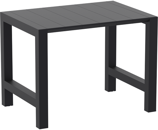 VEGAS BAR BLACK 100X100/140εκ. ΕΠΕΚΤ. ΠΟΛ/ΝΙΟΥ - ΤΡΑΠΕΖΙΑ ΕΞ. ΧΩΡΟΥ στο Milonadakis.gr