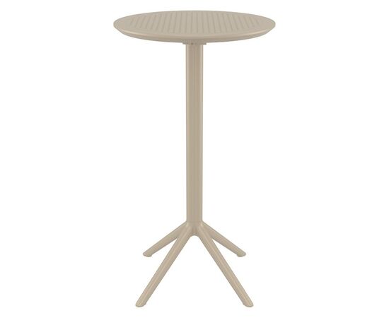 SKY TAUPE BAR Φ60Χ108εκ.ΠΤΥΣ/ΝΟ ΤΡΑΠ. ΠΟΛ/ΝΙΟΥ - ΤΡΑΠΕΖΙΑ ΕΞ. ΧΩΡΟΥ στο Milonadakis.gr