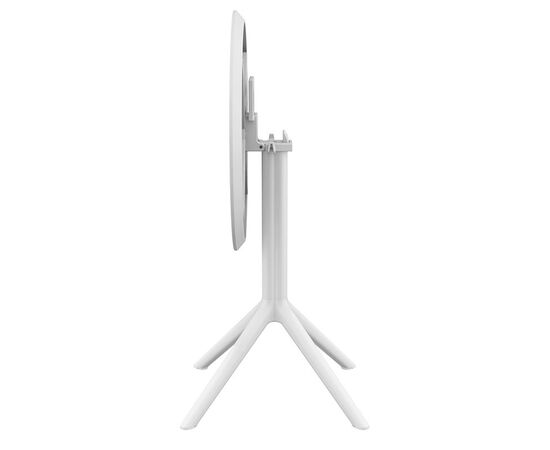 SKY WHITE Φ60X74εκ. ΤΡΑΠΕΖΙ ΠΤΥΣ/ΝΟ ΠΟΛ/ΝΙΟΥ - ΤΡΑΠΕΖΙΑ ΕΞ. ΧΩΡΟΥ στο Milonadakis.gr