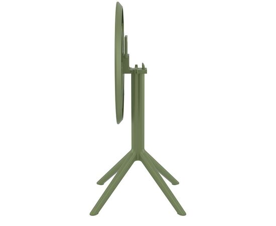 SKY OLIVE GREEN Φ60X74εκ. ΤΡΑΠΕΖΙ ΠΤΥΣ/ΝΟ ΠΟΛ/ΝΙΟΥ - ΤΡΑΠΕΖΙΑ ΕΞ. ΧΩΡΟΥ στο Milonadakis.gr