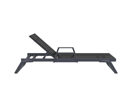 TROPIC ΞΑΠΛΩΣΤΡΑ ΜΕ ΜΠΡΑΤΣΑ DARK GREY/BLACK ΑΛΟΥΜ-ΠΟΛ/ΝΙΟΥ - ΞΑΠΛΩΣΤΡΕΣ στο Milonadakis.gr