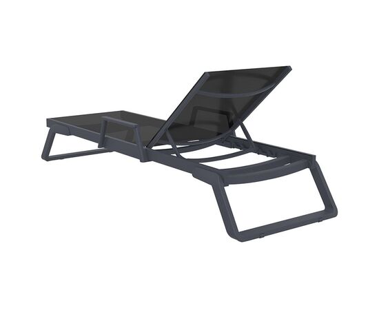 TROPIC ΞΑΠΛΩΣΤΡΑ ΜΕ ΜΠΡΑΤΣΑ DARK GREY/BLACK ΑΛΟΥΜ-ΠΟΛ/ΝΙΟΥ - ΞΑΠΛΩΣΤΡΕΣ στο Milonadakis.gr