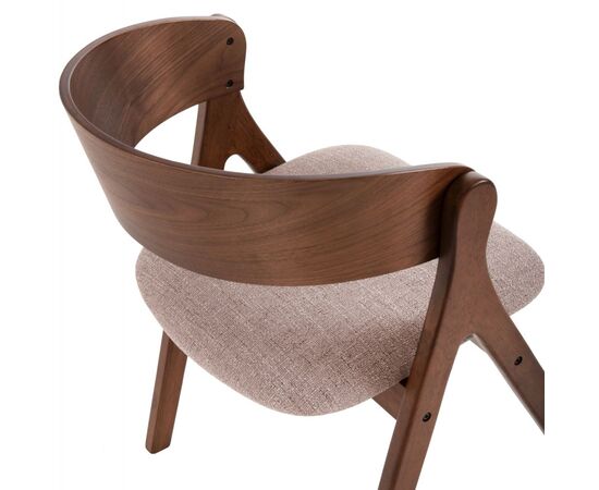 ΚΑΡΕΚΛΑ NEKKER HM9739.02 RUBBERWOOD ΣΕ ΚΑΡΥΔΙ-ΓΚΡΙ ΥΦΑΣΜΑ ΚΑΘΙΣΜΑ 56x55x78Yεκ. - ΚΑΡΕΚΛΕΣ - ΠΟΛΥΘΡΟΝΕΣ ΕΣ. στο Milonadakis.gr