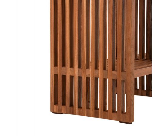 ΚΟΝΣΟΛΑ NYA HM9831 ΜΑΣΙΦ ΞΥΛΟ TEAK ΣΕ ΦΥΣΙΚΟ ΧΡΩΜΑ 130x29,5x46Υ εκ. - ΜΠΟΥΦΕΔΕΣ-ΚΟΝΣΟΛΕΣ στο Milonadakis.gr
