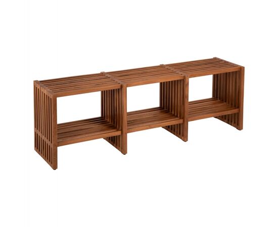 ΚΟΝΣΟΛΑ NYA HM9831 ΜΑΣΙΦ ΞΥΛΟ TEAK ΣΕ ΦΥΣΙΚΟ ΧΡΩΜΑ 130x29,5x46Υ εκ. - ΜΠΟΥΦΕΔΕΣ-ΚΟΝΣΟΛΕΣ στο Milonadakis.gr