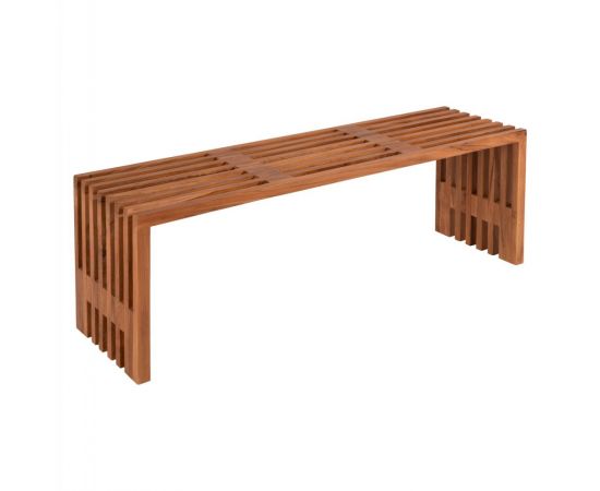 ΠΑΓΚΑΚΙ NYA HM9829 ΜΑΣΙΦ ΞΥΛΟ TEAK ΣΕ ΦΥΣΙΚΟ 139,5x34,5x48,5Υεκ. - ΚΑΡΕΚΛΕΣ - ΠΟΛΥΘΡΟΝΕΣ ΕΣ. στο Milonadakis.gr