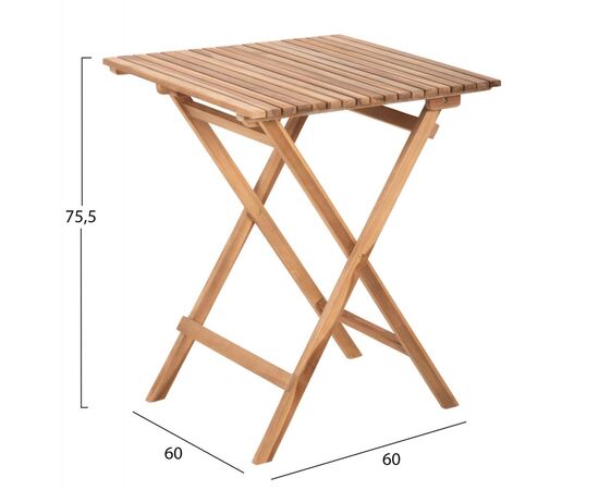 ΣΕΤ 3ΤΜΧ ΕΞΩΤ.ΧΩΡΟΥ ΠΤΥΣΣΟΜΕΝΟ KENDYR HM9907 ΜΑΣΙΦ TEAK ΞΥΛΟ-ΦΥΣΙΚΟ 46x50x88,5Υ - ΣΕΤ ΤΡΑΠΕΖΑΡΙΕΣ στο Milonadakis.gr