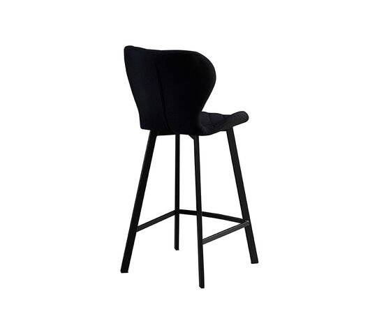 Σκαμπό Μπάρ 2τμχ Martin 66εκ. Μαύρο Ύφασμα 45x49x66-98εκ. - ΣΚΑΜΠΟ ΜΠΑΡ στο Milonadakis.gr