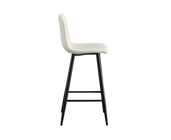 Σκαμπό Μπάρ 4τμχ Nero Off White Ύφασμα 47x49x72-104εκ. - ΣΚΑΜΠΟ ΜΠΑΡ στο Milonadakis.gr