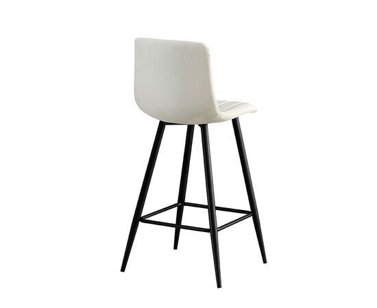 Σκαμπό Μπάρ 4τμχ Nero Off White Ύφασμα 47x49x72-104εκ. - ΣΚΑΜΠΟ ΜΠΑΡ στο Milonadakis.gr